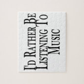Eher hört Musik Puzzle (Vertikal)