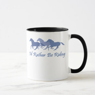 Eher reitet - PferdeSprichwort Tasse