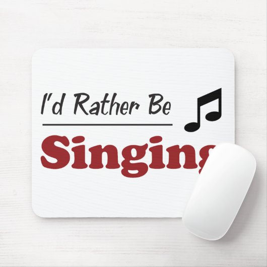 Eher singt mousepad (Mit Mouse)