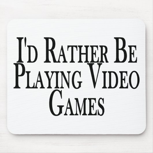 Eher Spiel-Videospiele Mousepad (Vorne)