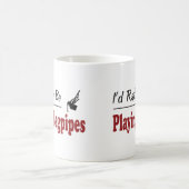 Eher spielt Dudelsäcke Kaffeetasse (Mittel)