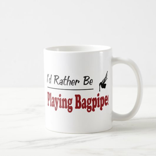Eher spielt Dudelsäcke Kaffeetasse (Rechts)