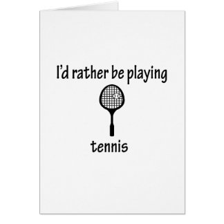 Eher spielt Tennis