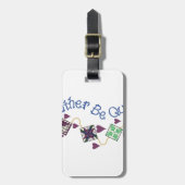 Eher steppt gepäckanhänger (Vorderseite vertikal)