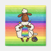 eher Stricken Magnet (Vorne)