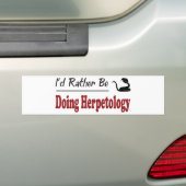 Eher tut Herpetology Autoaufkleber (Auf Auto)