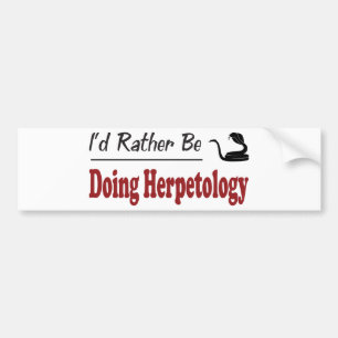 Eher tut Herpetology Autoaufkleber