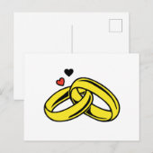 Ehereihen Postkarte (Vorne/Hinten)