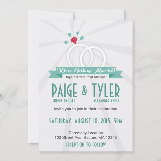 Ehering-Einladung Einladung (Vorderseite)