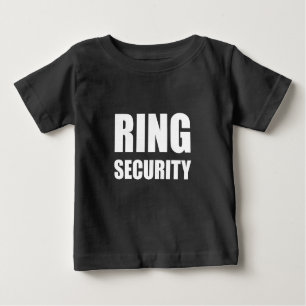 Ehering-Sicherheit Baby T-shirt