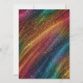 Ehescheidete Eltern Rainbow-Hochzeiten Einladung (Rückseite)