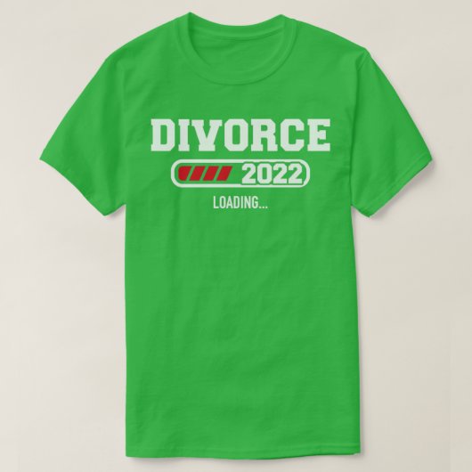 Ehescheidung 2022 T-Shirt (Design vorne)