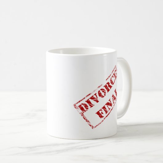 Ehescheidung endgültige Briefmarke Kaffeetasse (VorderseiteRechts)
