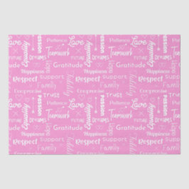 Ehescheidungsberatung Typografisches Muster für de Seidenpapier