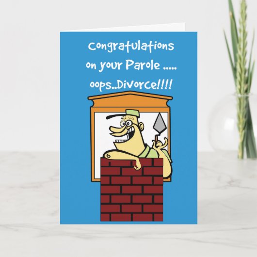 Ehescheidungsklausel Karte (Vorderseite)