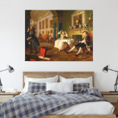 Eheschließung A-la-Mode: 2, The Tête à Tête (c1743 Leinwanddruck (Insitu (Schlafzimmer))