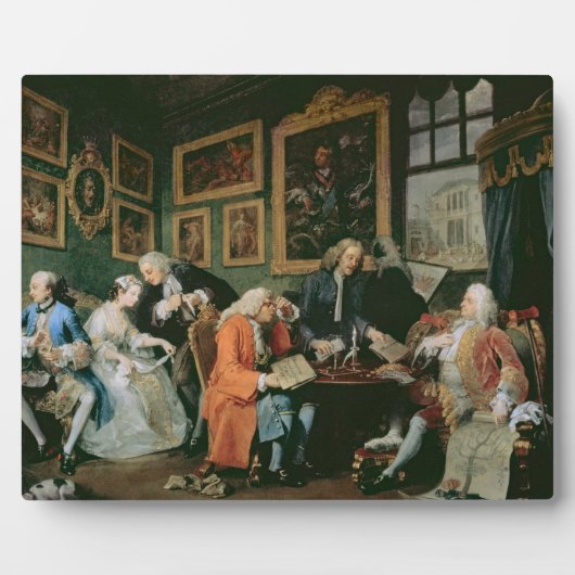 Eheschließung a la Mode: I - Eheschließung, c Fotoplatte (Vorderseite)