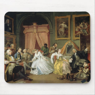 Eheschließung a la Mode: IV, Toilette, c.1743 (Ö Mousepad