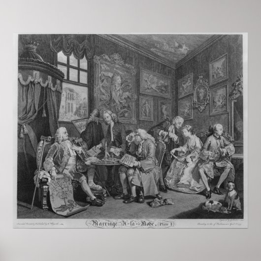 Eheschließung a la Mode Poster (Vorne)