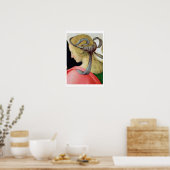 Eheschließung der Jungfrau, Angabe eines der Poster (Küche)