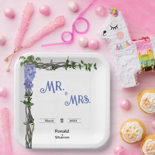 Eheschließung Pappteller (Party)