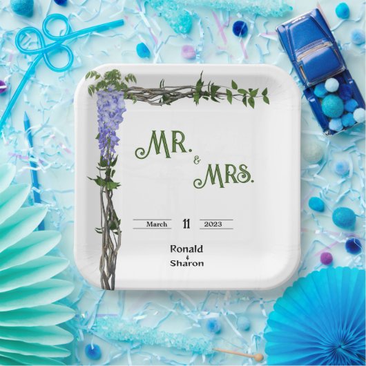 Eheschließung Pappteller (Party)