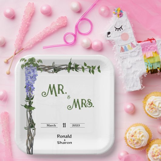 Eheschließung Pappteller (Party)