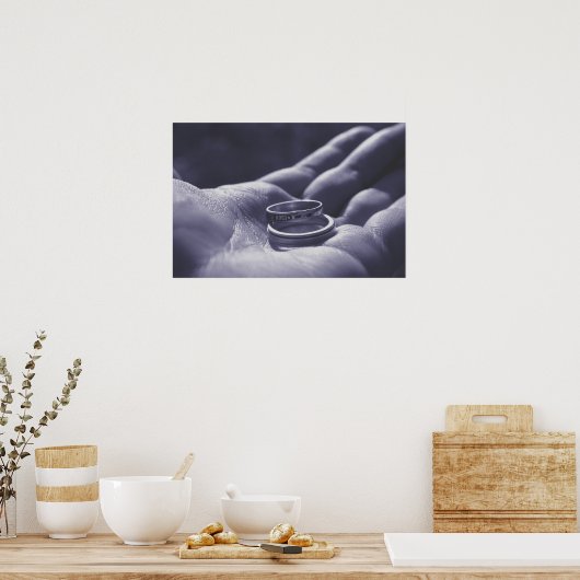 Eheschließung Poster (Küche)