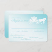 Eheschließung RSVP Karte (Vorne/Hinten)