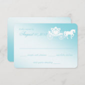 Eheschließung RSVP Karte (Vorne/Hinten)