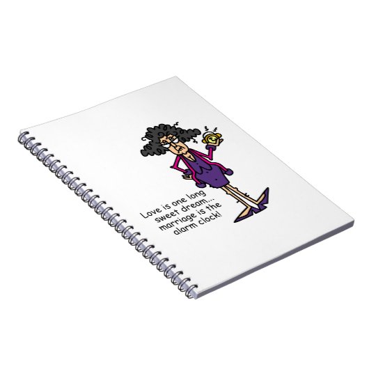 Eheschließung Rude Awakening Notizblock (Rechte Seite)