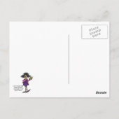 Eheschließung Rude Awakening Postkarte (Rückseite)