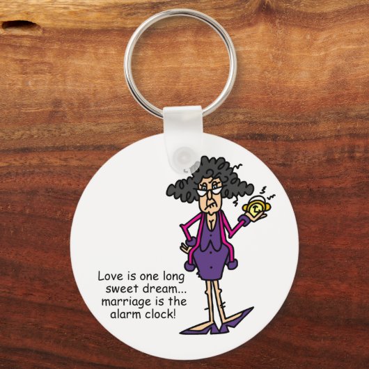 Eheschließung Rude Awakening Schlüsselanhänger (Vorderseite)