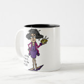 Eheschließung Rude Awakening Zweifarbige Tasse (Vorderseite Links)