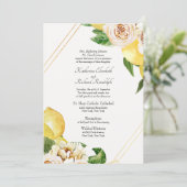 Eheschließung von Muttermundeltern Einladung (Stehend Vorderseite)