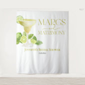 Eheschließungen | Brautparty-Backdrops Wandteppich (Vorderseite)