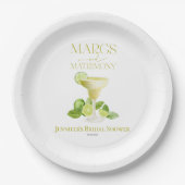 Eheschließungen | Brautparty Pappteller (Vorderseite)