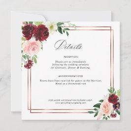 Eheschließungskarte Dankeskarte