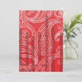 Eheschließungskarte | Shadi Invite Design Einladung (Stehend Vorderseite)