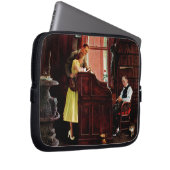 Eheschließungslizenz von Norman Rockwell Laptopschutzhülle (Vorne Rechts)