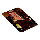 Eheschließungslizenz von Norman Rockwell Magnet (Rechte Seite)