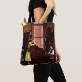 Eheschließungslizenz von Norman Rockwell Tasche (Von Nahem)