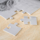 Eheschließungsnamen Datum Foto Schwarz und Weiß Puzzle (Seite)