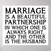 Eheschließungsstreit Funny Poster (Vorne)