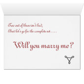 Eheschließungsvorschubkarte (Innenansicht Horizontal (Unten))