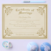 Eheschließungszeugnis Flyer (Einzeln)