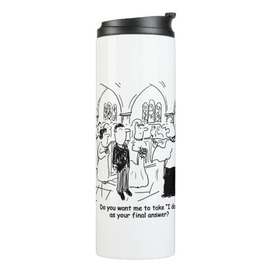 Ehestimmen - ich tue als letzte Antwort Thermosbecher (Nach links gedreht)