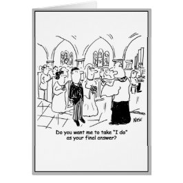 Ehestimmen - ich tue das als letzte Antwort