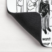 Ehestimmen - ich tue das als letzte Antwort Mousepad (Ecke)