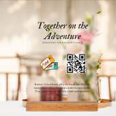 Ehewesen Honeymoon Fund Qr Code Geschenk Acrylschild